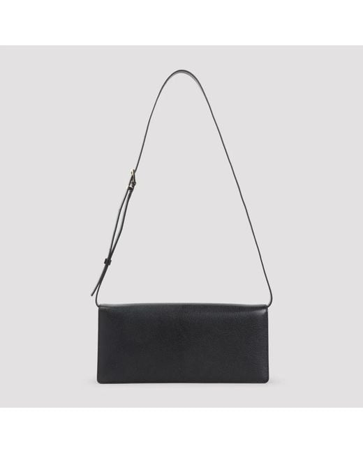 Tom Ford Black Double T Shoulder Bag