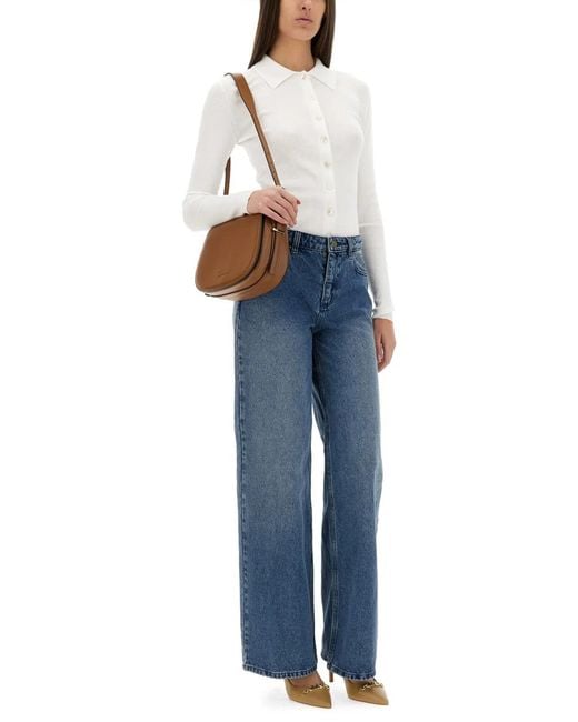 MICHAEL Michael Kors White Michael By Michael Kors Ribbed Cardigan