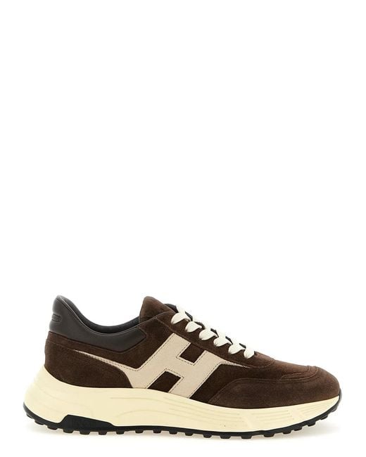 Hogan Brown Hyperlight' Sneakers for men