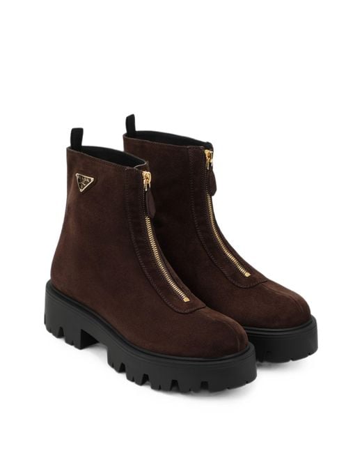Prada Brown Stivale
