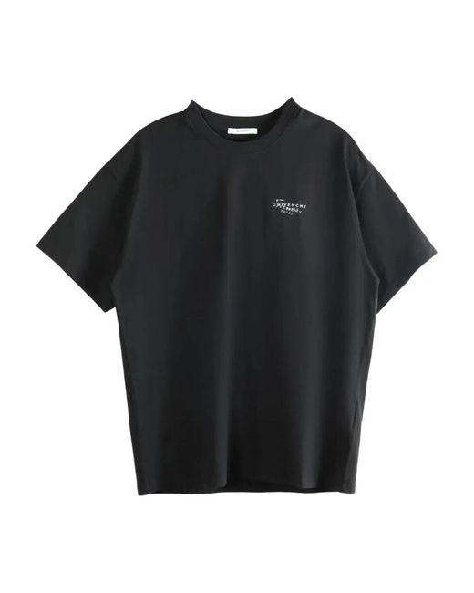 Givenchy Black Stamp T-Shirt for men