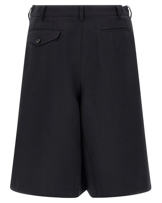 Comme des Garçons Blue Comme Des Garcons Shirt Zip Bermuda Shorts for men