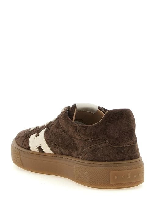 Hogan Brown Crosswind' Sneakers for men