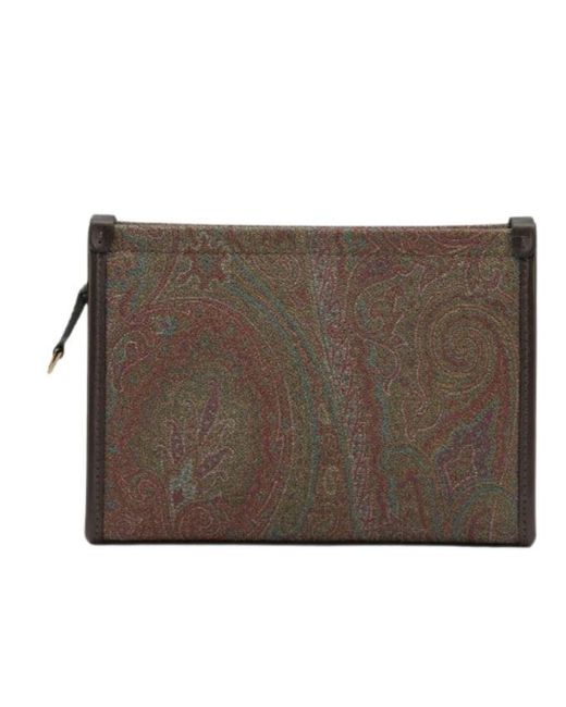 Etro Black Essential Camera Bag