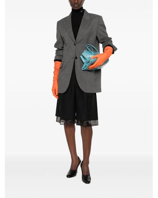Prada Gray Blazer Jacket