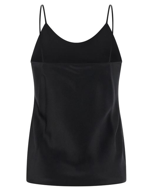 Max Mara Black 'Ontano' Top
