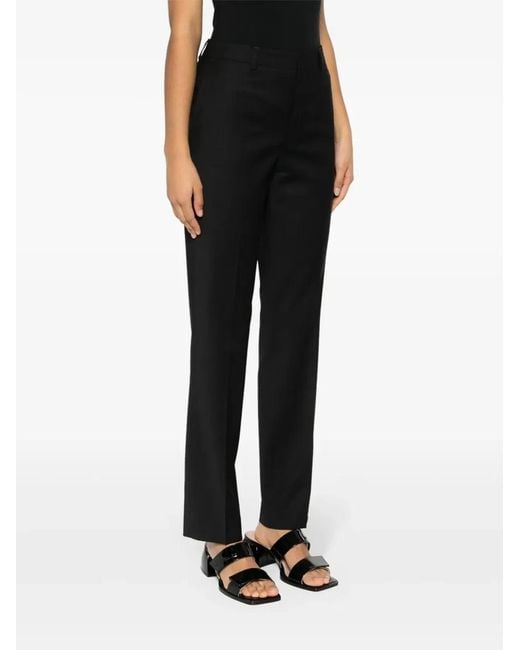 Filippa K Black "Emma" Wool Trousers