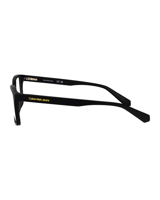 Calvin Klein Black Matte Injected Glasses for men