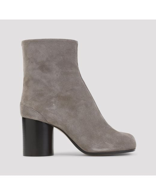 Maison Margiela Gray Tabi Ankle Boots