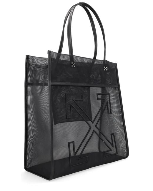 Off-White c/o Virgil Abloh Black Borsa Tote "Market"