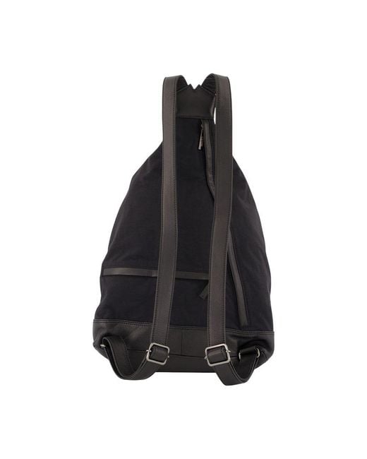 Yohji Yamamoto Black Hakama Tuck Backpack