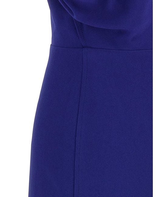 Victoria Beckham Blue 'Edith' Dress