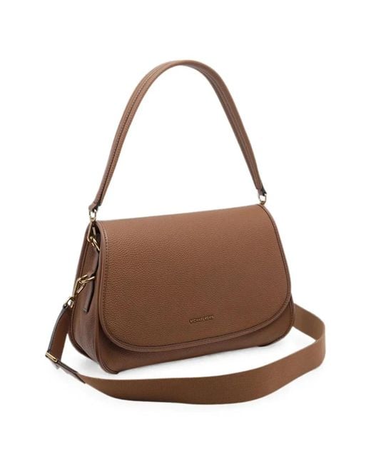 MICHAEL Michael Kors Brown Md Coni Messanger