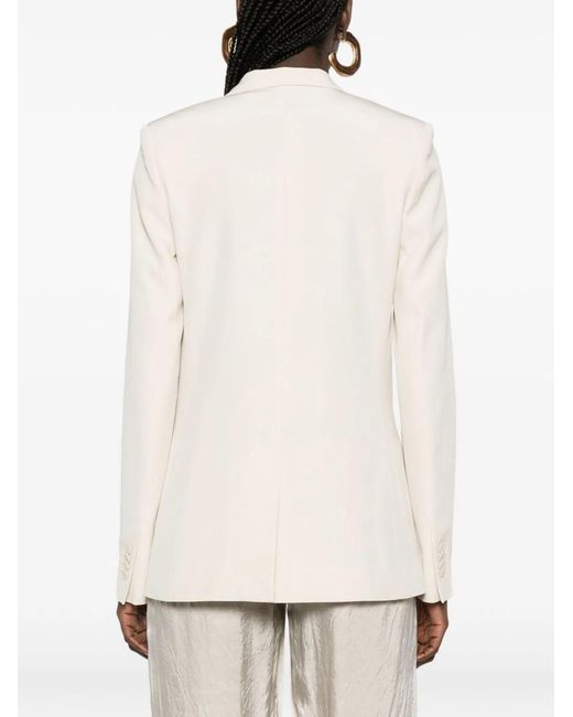 Isabel Marant White Feray Single-Breasted Jacket