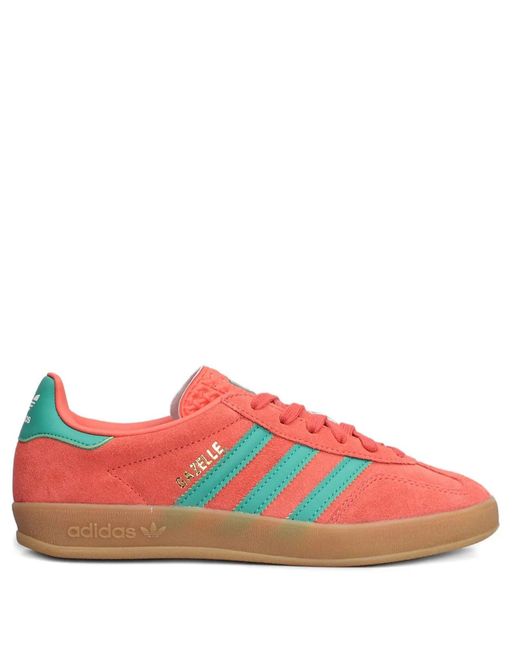 Adidas Originals Red Leather Sneaker