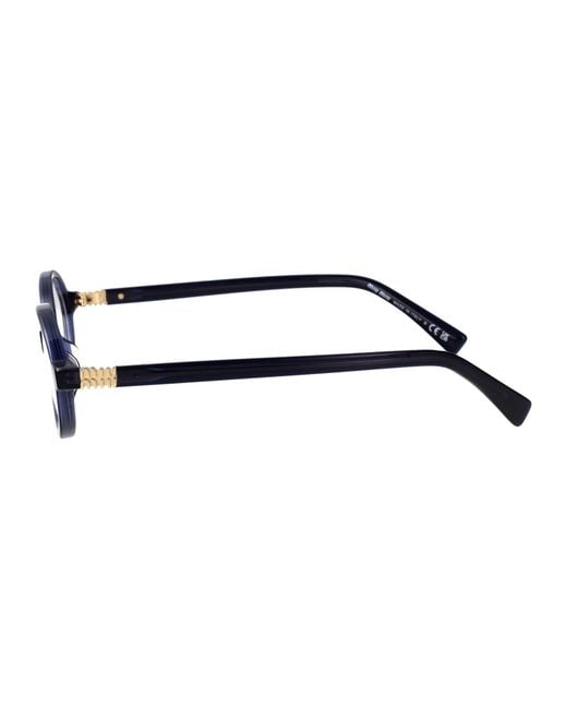 Miu Miu Blue Acetate Glasses