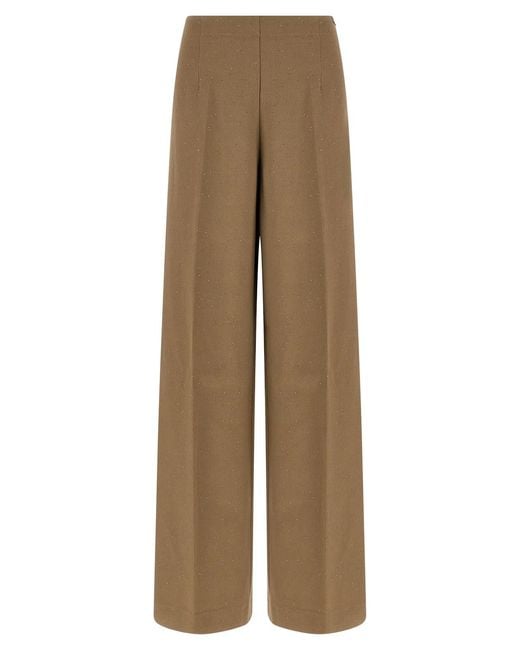 Herno Natural Micro Sequin Pants