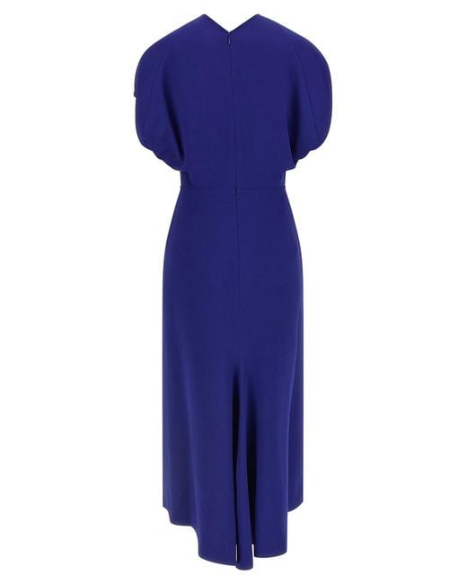 Victoria Beckham Blue 'Edith' Dress