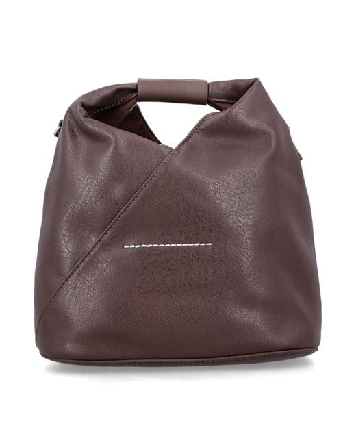 MM6 by Maison Margiela Brown Borsa A Tracolla Giapponese