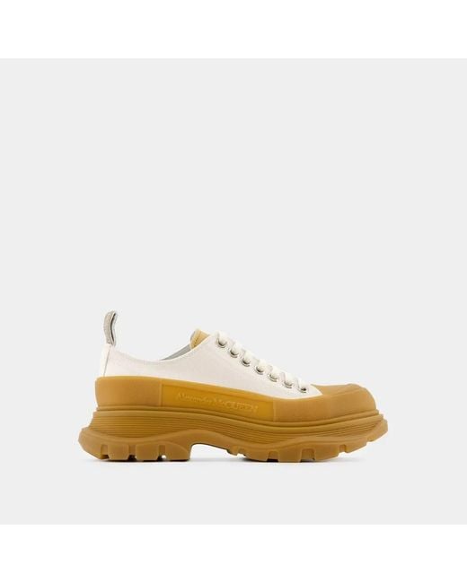 McQueen Yellow Tread Sneakers