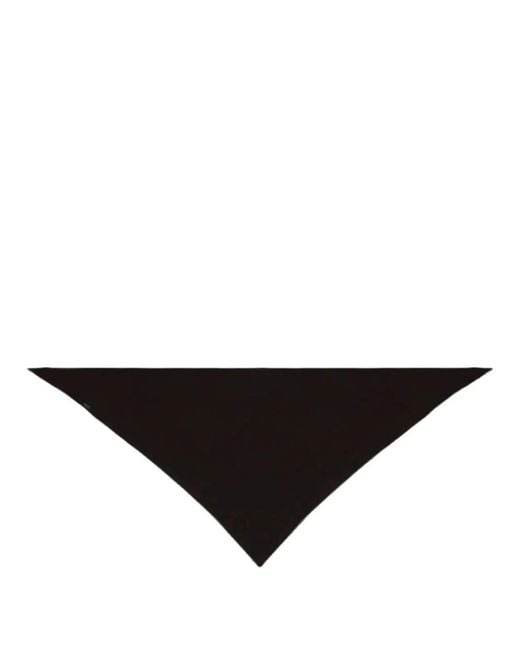 Brunello Cucinelli Black Cashmere Foulard