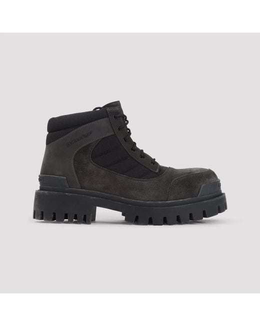 Balenciaga Black Low Combat Strike for men