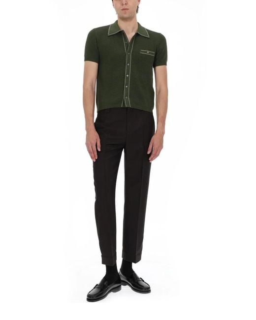 Versace Green Camicia for men