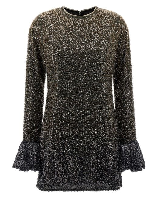 black rotate dress Rotate Suiting LS Mini Dress