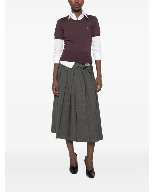 Vivienne Westwood Purple Top Bea
