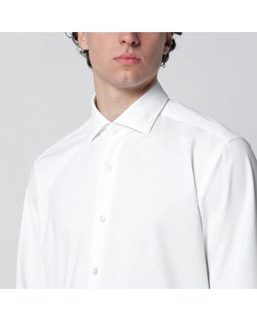 Xacus Gray Active Tailor Fit Shirt for men