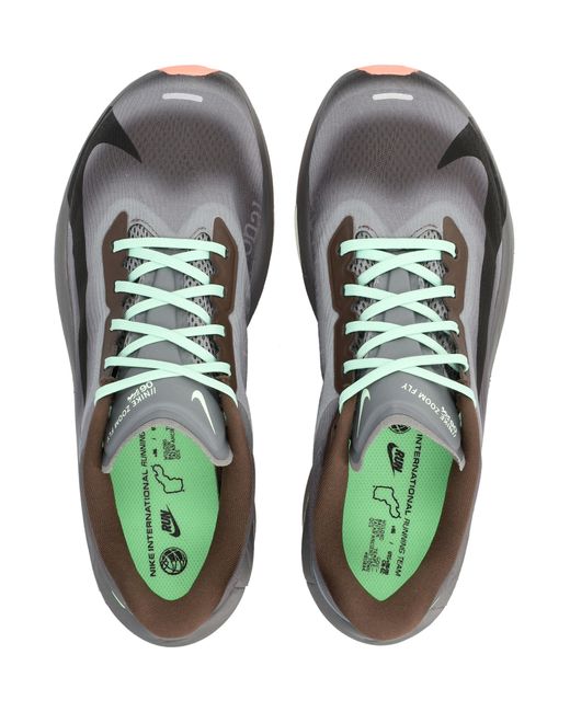 Nike Blue Zoom Fly 6 Road Racing Shoes for men