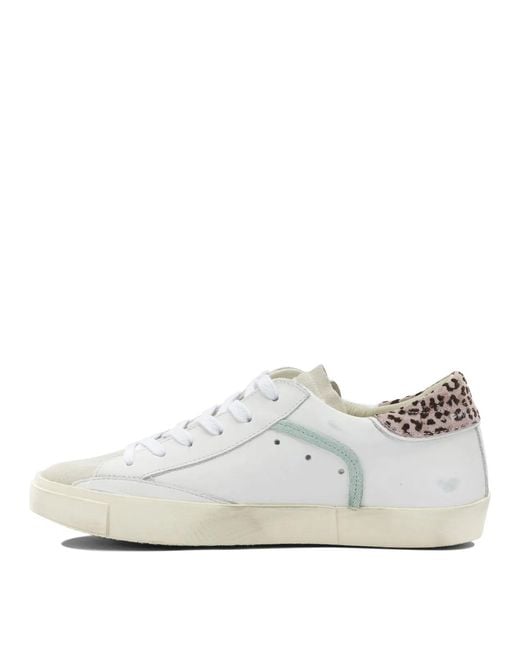 Philippe Model White Sneakers & Slip-On