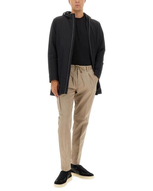 Herno Black Parka "Resort" for men