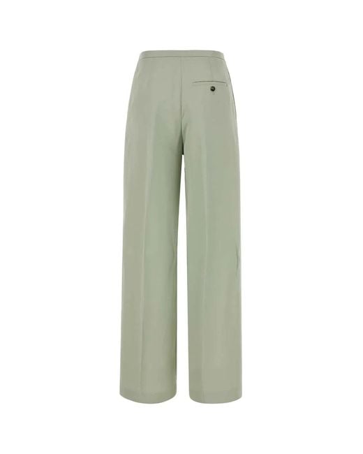 Alberta Ferretti Green Pantalone