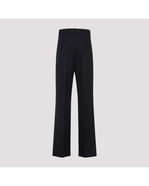 Prada Blue Dark Wool Pant