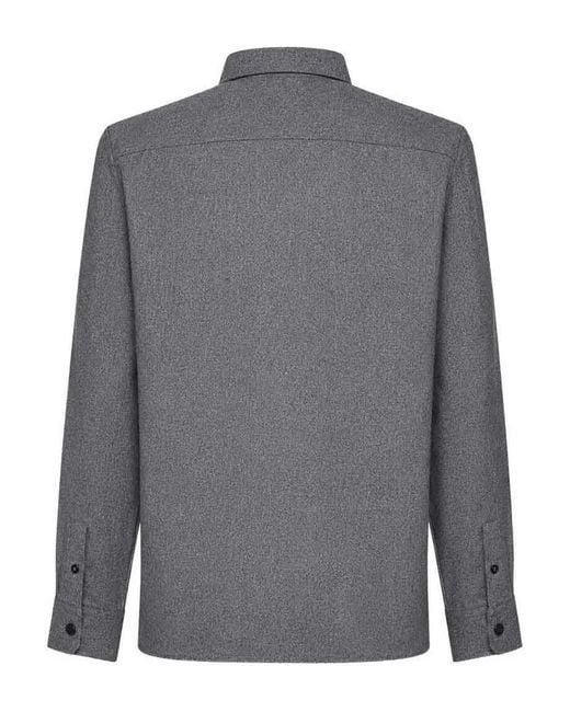 Brunello Cucinelli Gray Shirt for men