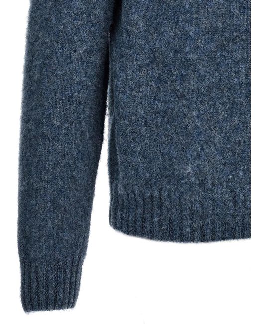 Harmony Blue 'Shaggy' Sweater for men