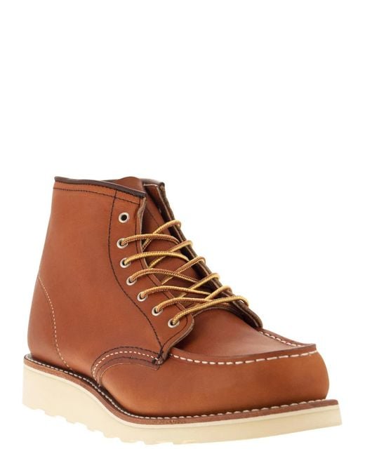 Red Wing Brown Classic Moc