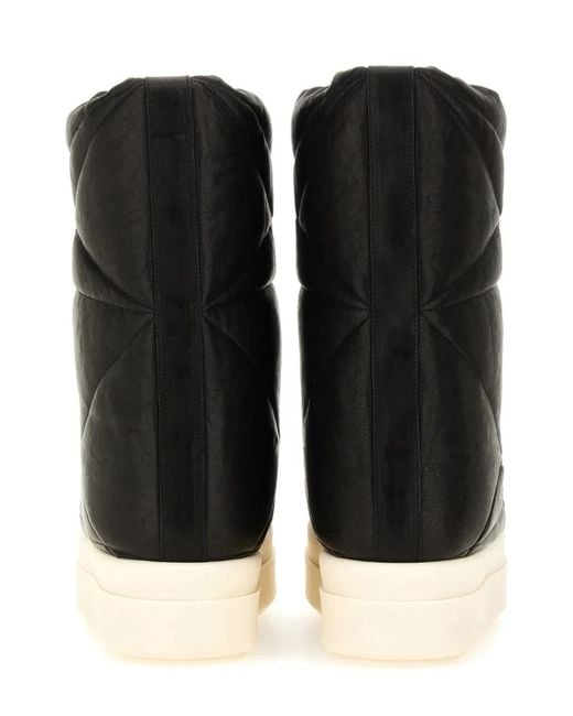 Rick Owens Black Boot "Mega Bumper Lunar" for men