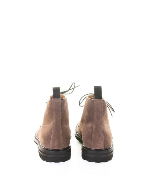 Henderson Brown Suede Ankle Boot for men