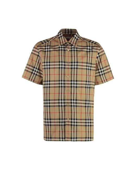 Burberry Multicolor Shirt Ls Caxtan for men