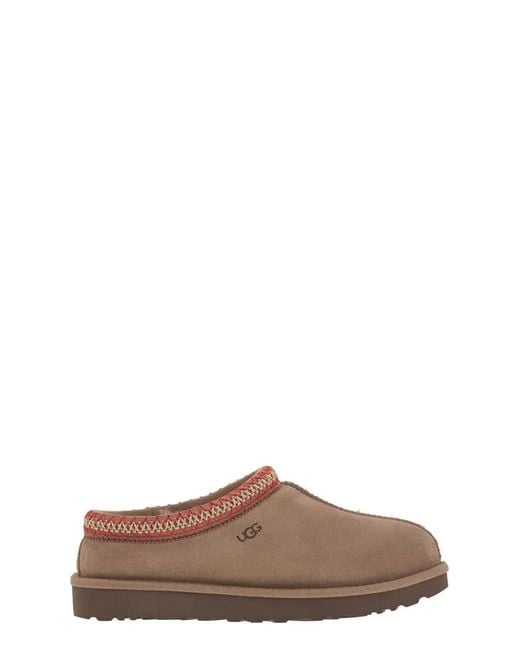 Ugg Brown Tasman Ii Suede Slippers