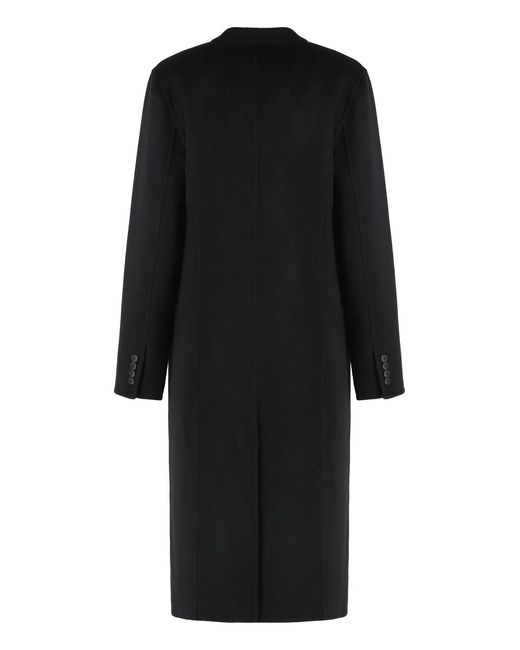 Tory Burch Black Wool Coat