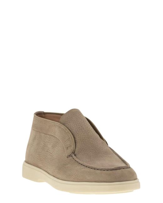 Santoni Brown Desert Boot