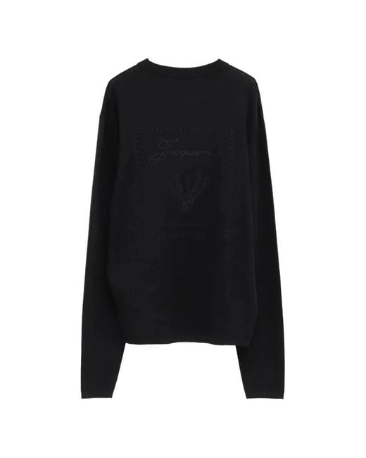 Jacquemus Black La Maille Knitwear for men