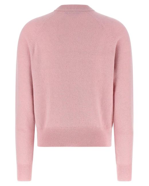 Balmain Pink Cashmere Sweater