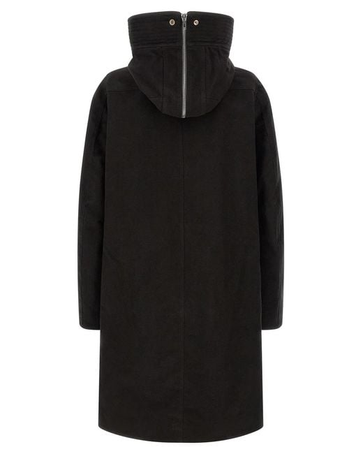 Rick Owens Black 'Megaparka' Parka for men