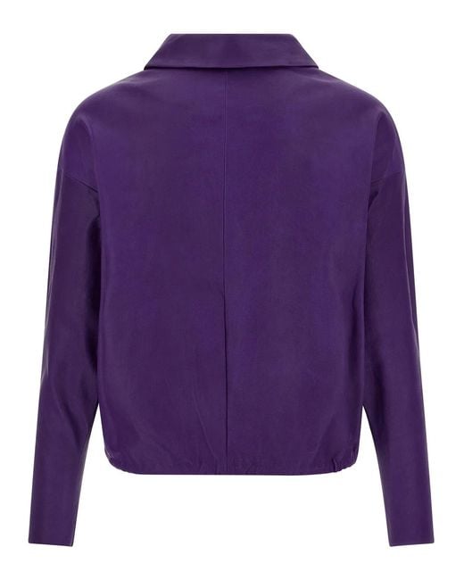 Stouls Purple 'Graziela' Blouse