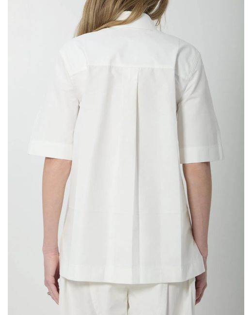 Bottega Veneta White Short Sleeve Shirt
