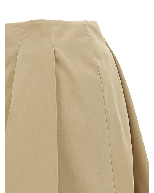 Balmain Natural Chain Skirt